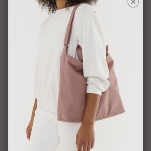 BAGGU horizontal Duck bag Rose Quartz Dusty pink